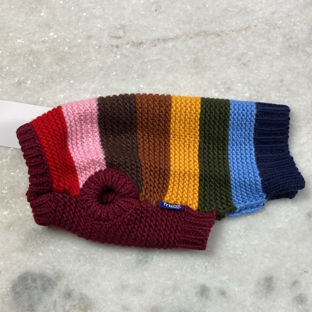 NWT Frisco knit dog or cat sweater sz M